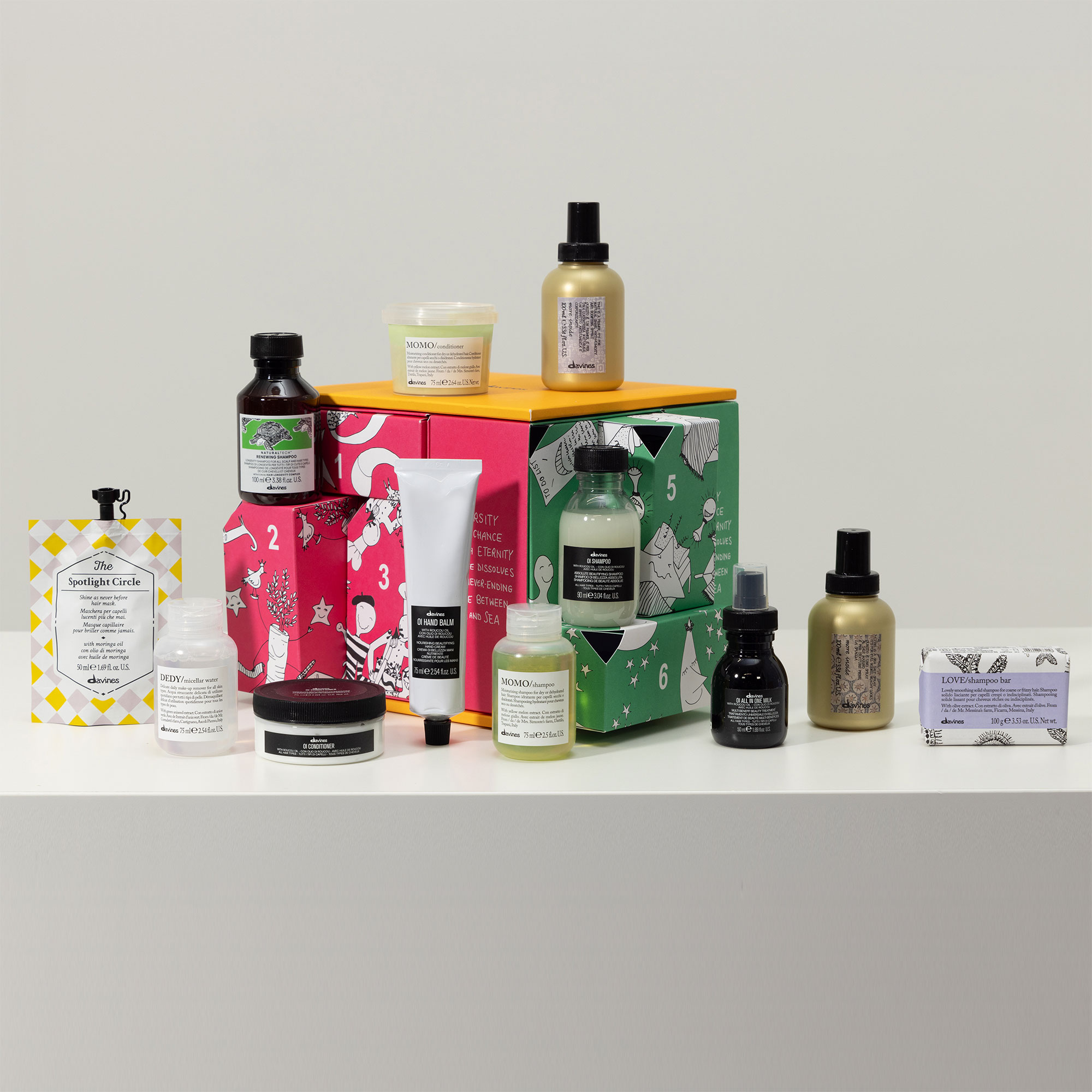 Davines Holiday - Advent Calendar Beauty Box